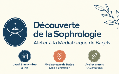 Découverte de la sophrologie à la Médiathèque de Barjols